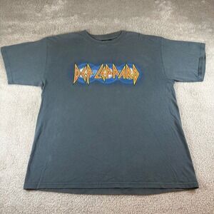 Vintage Def Leppard Euphoria 1999 Tour Concert Rock Band T-Shirt Giant Men Large